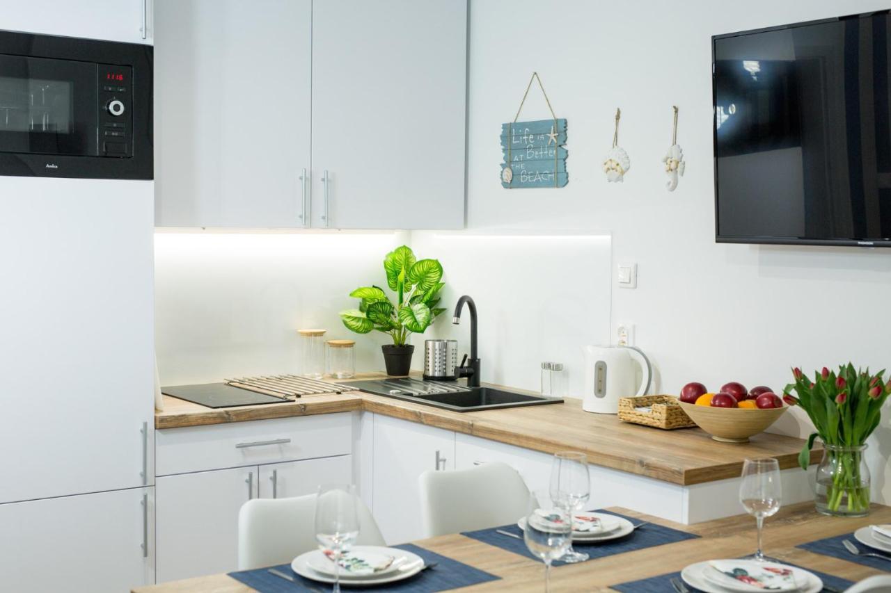 Apartament 12B Niebieskie Apartamenty Poddabie Dawniej Blue Marine Z Basenem Krytym, Odkrytym, Sala Zabaw, Animacjami Luaran gambar